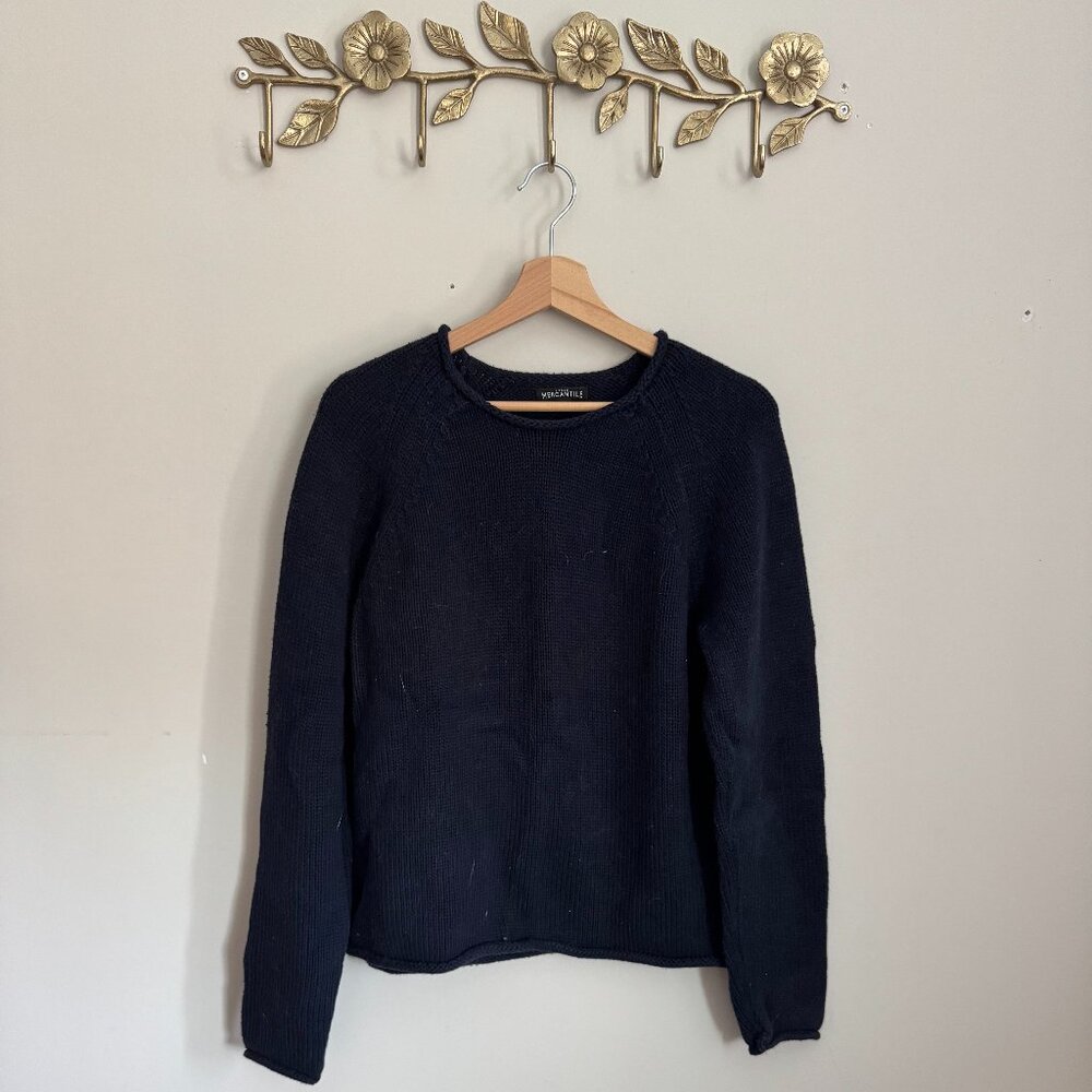 J.Crew Mercantile Navy Knit Sweater - Size X-Large